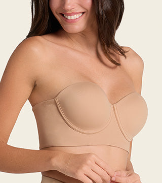 Sostén Strapless Push Up 7382