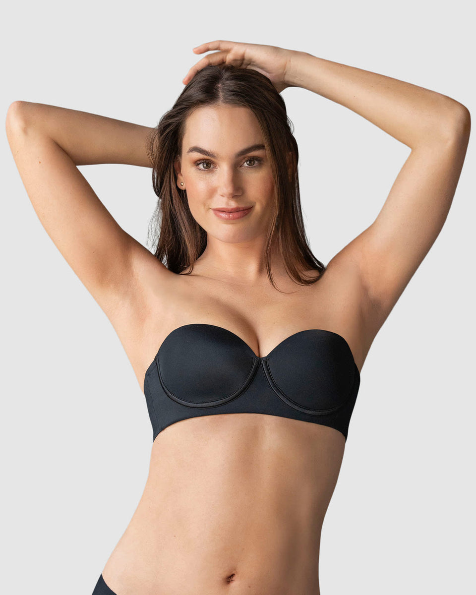 Brasier strapless con control fuerte de espalda perfect strapless