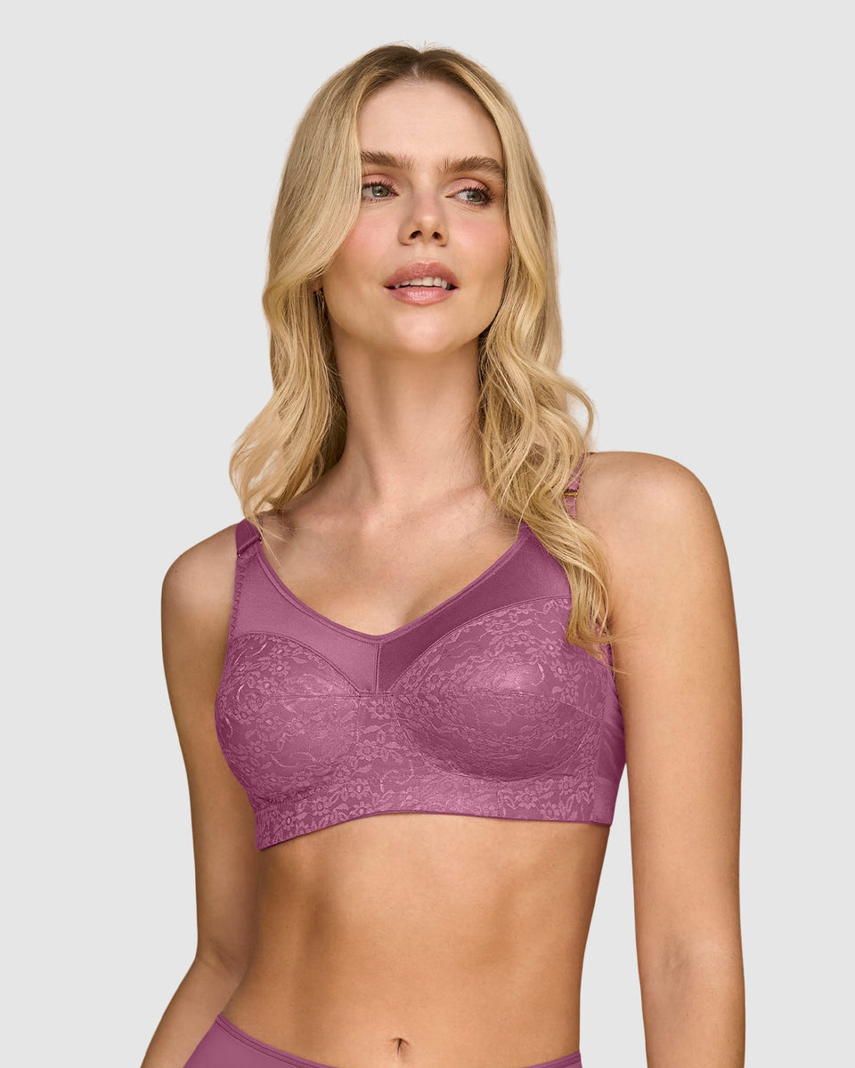 Sostén clásico triangular de máximo cubrimiento