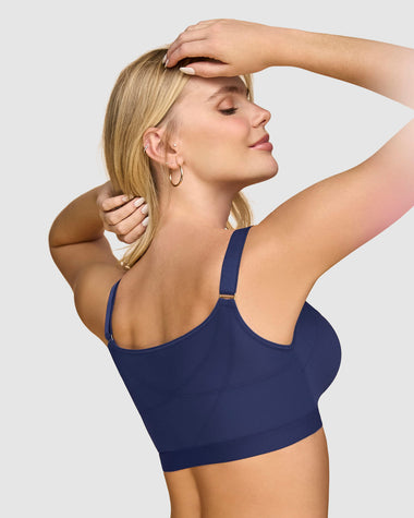 Sostén facilitador de postura con copas en espuma Multi/Benefit#color_536-azul-oscuro