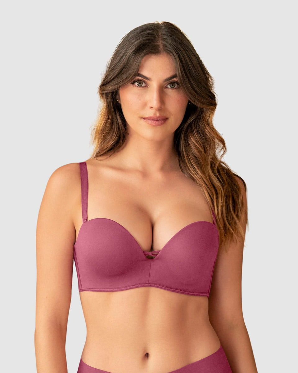 Sostén WOW de triple realce ideal como strapless