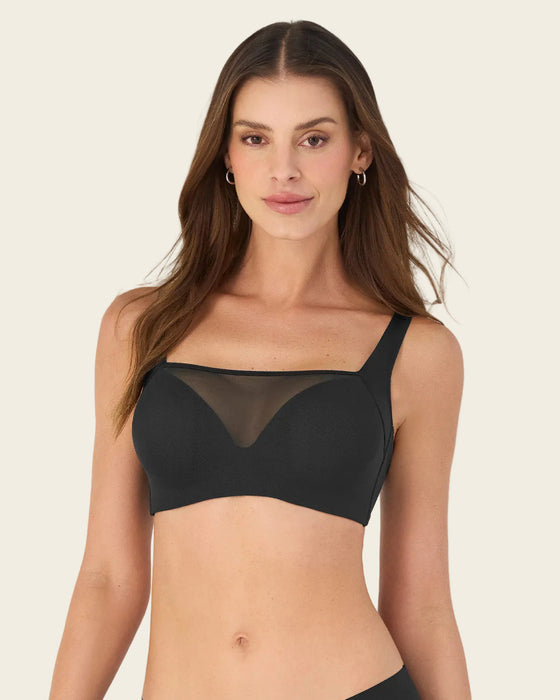 Sostén brastop con buen cubrimiento de sisa y espalda#color_700-negro