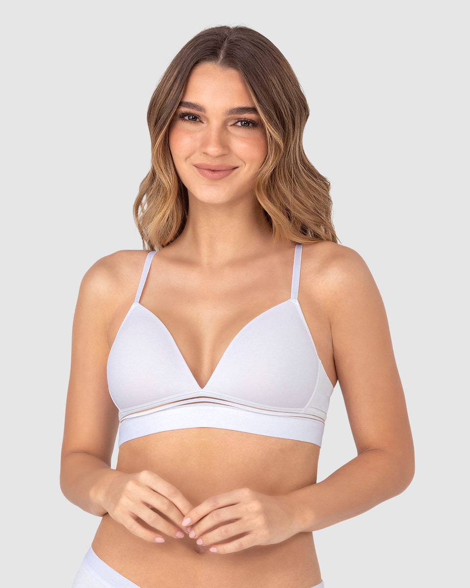 Sostén ultracómodo sin arcos ni estructuras internas