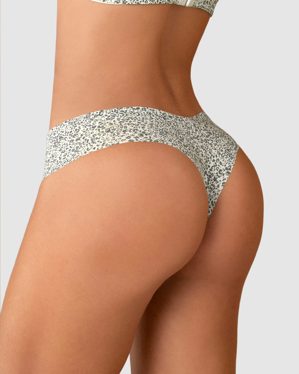 Calzón colaless invisible ultraplano sin elásticos y de pocas costuras