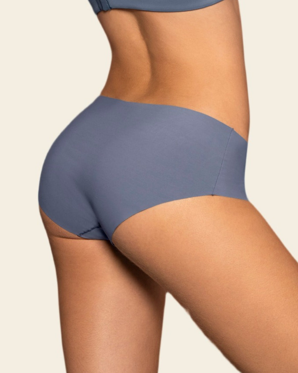 Calzón hípster invisible ultraplano sin elásticos y de pocas costuras