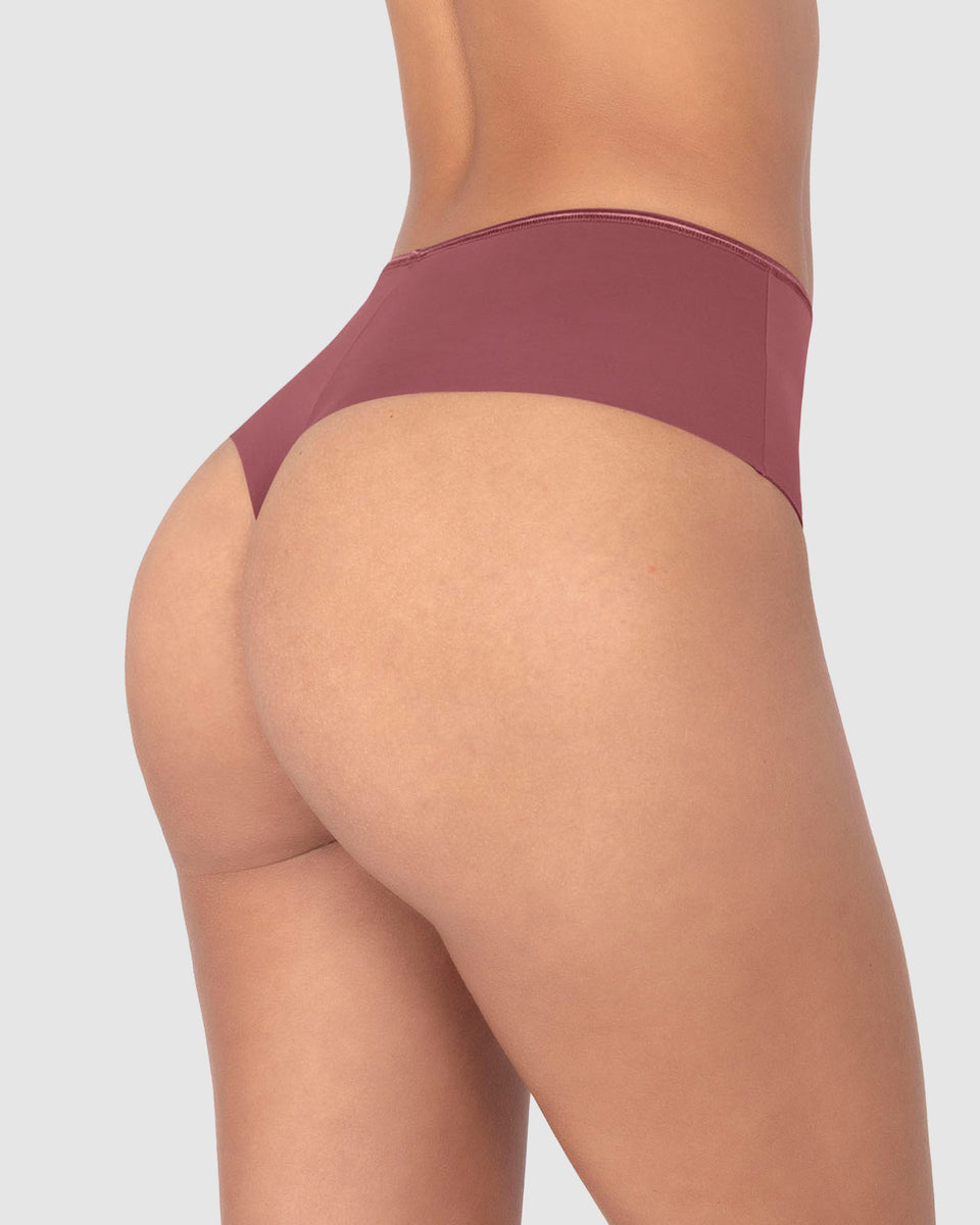 Calzón faja colaless de control fuerte tiro alto