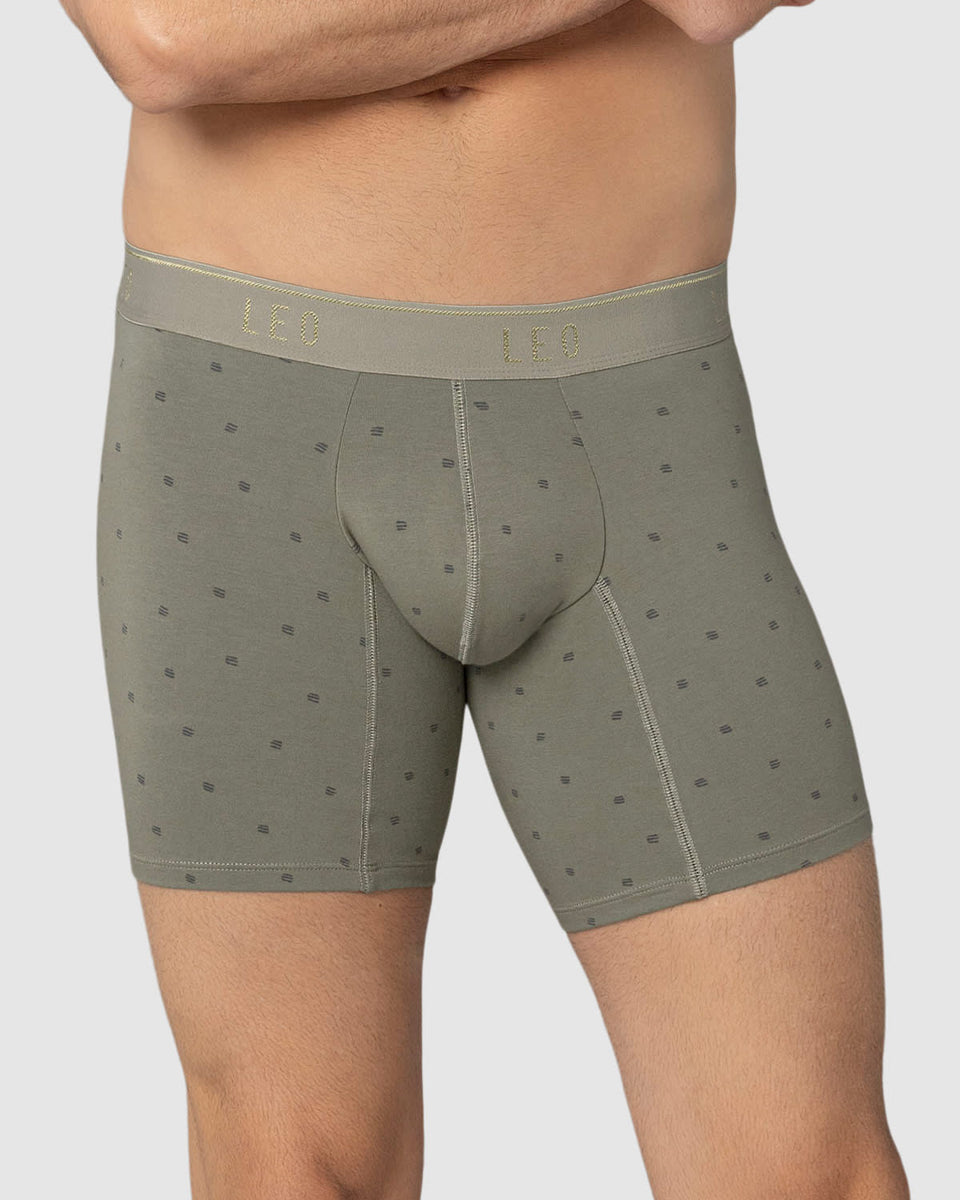 Bóxer medio en algodón comodidad total