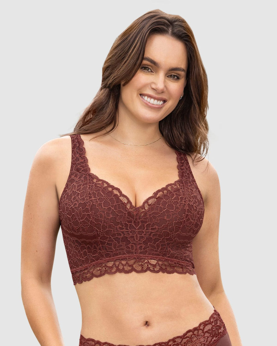 Sostén en encaje ideal para busto pesado Sexy Support