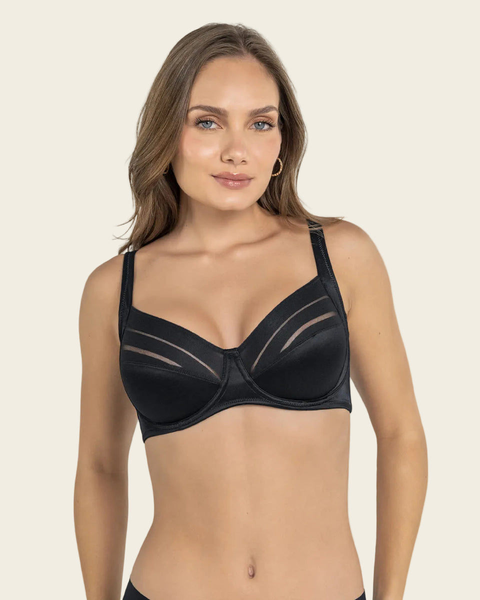Sostén de buen cubrimiento ideal para busto pesado Natural Support