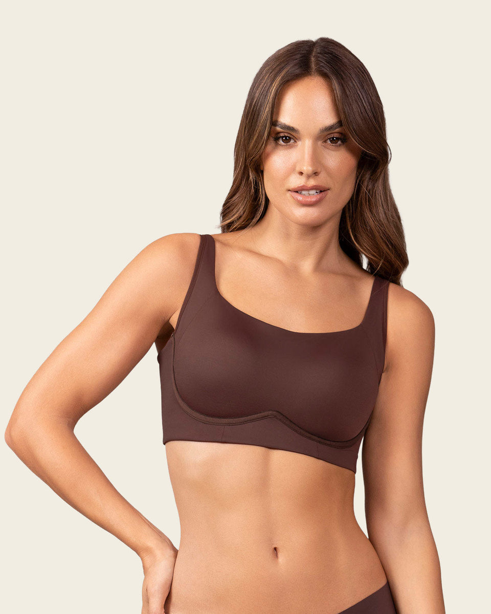 Sostén sin arco ultracómodo de alto soporte y cubrimiento Everyday Bra