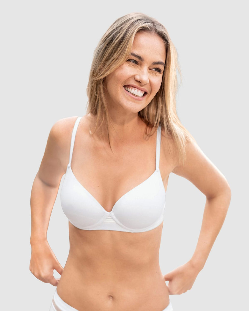 Sostén con arco natural look