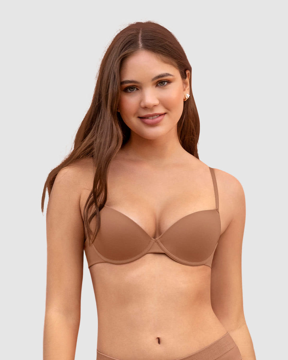 Sostén liso con arco interno