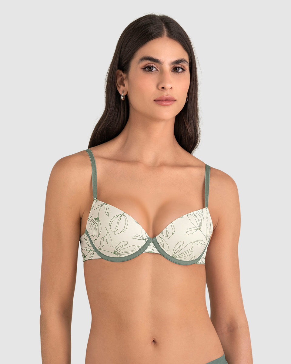 Sostén liso con arco interno