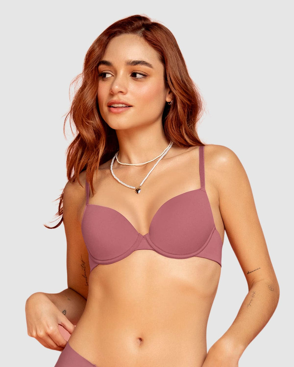 Sostén liso con arco interno