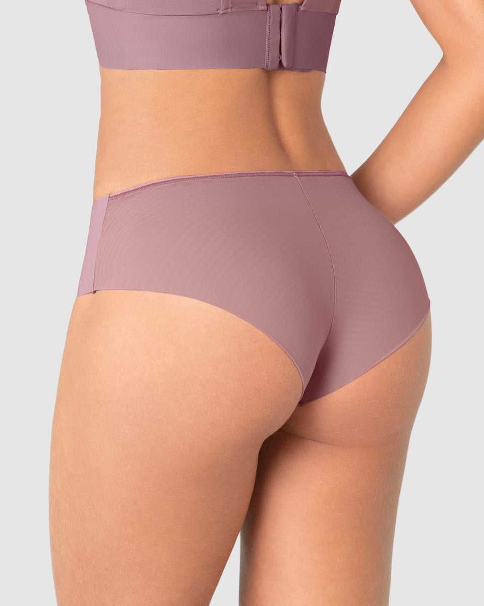 Calzón pantaleta con doble capa de tul en glúteos