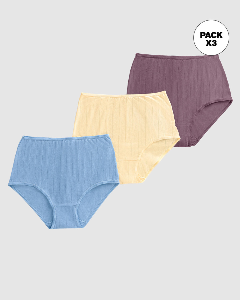 Pack x 3 calzones clásicos con Excelente Cubrimiento