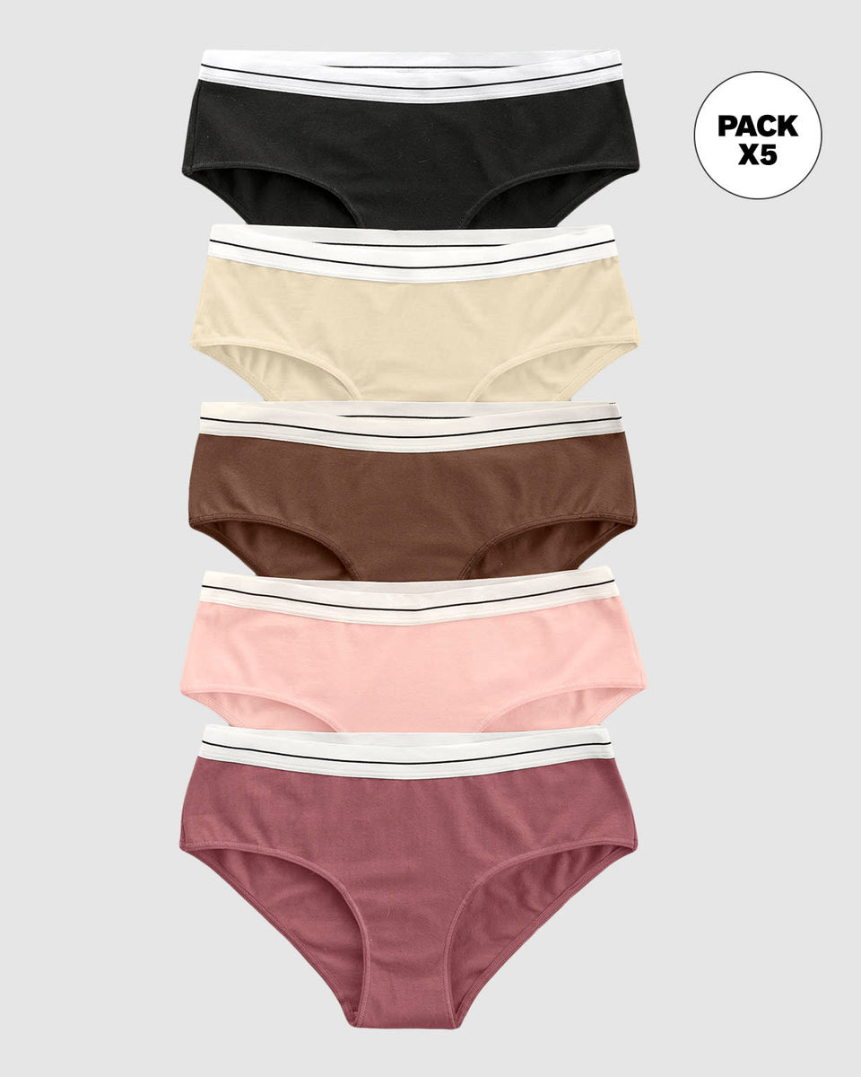 Pack x 5 calzones estilo hípster