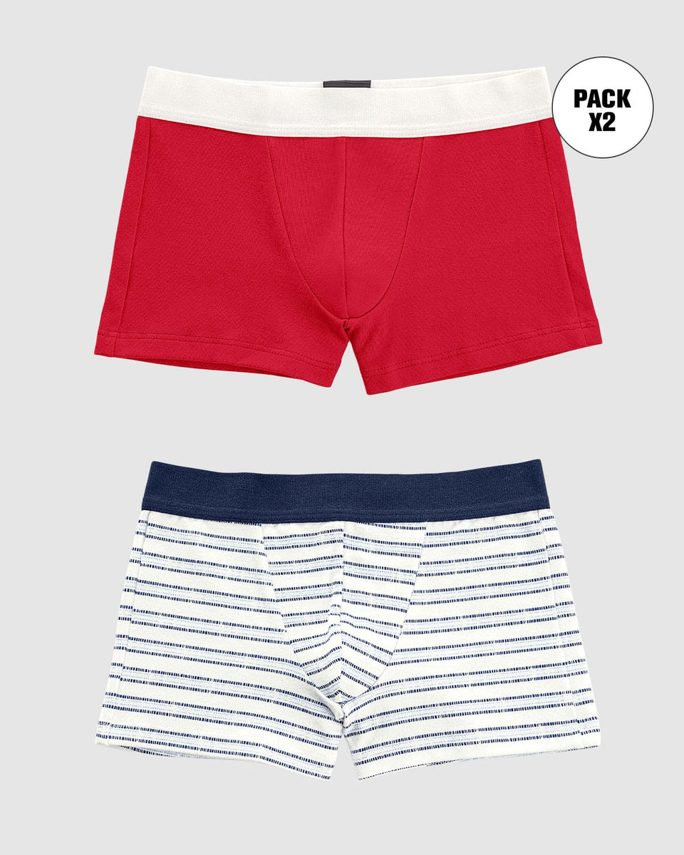 Bóxers cortos x2 niño
