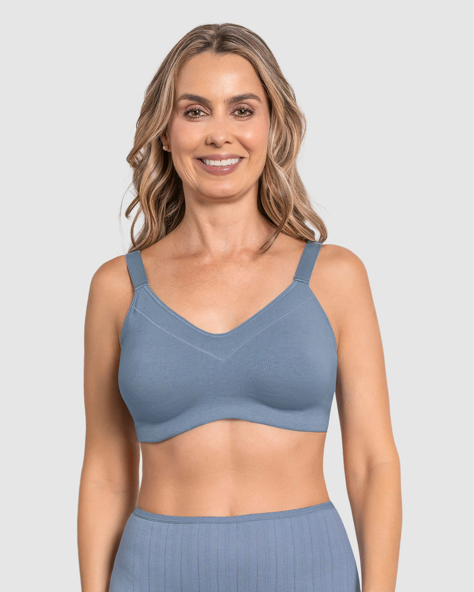 Sostén de alto cubrimiento elaborado en algodón