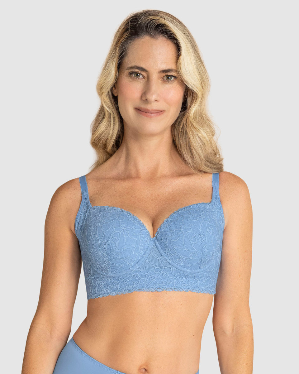 Sostén de buen cubrimiento y soporte con arco