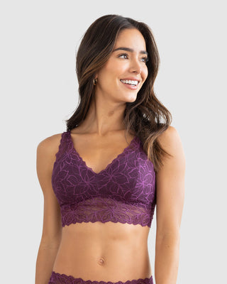 Bralette triangular en encaje sin copas ni arcos#color_414-uva