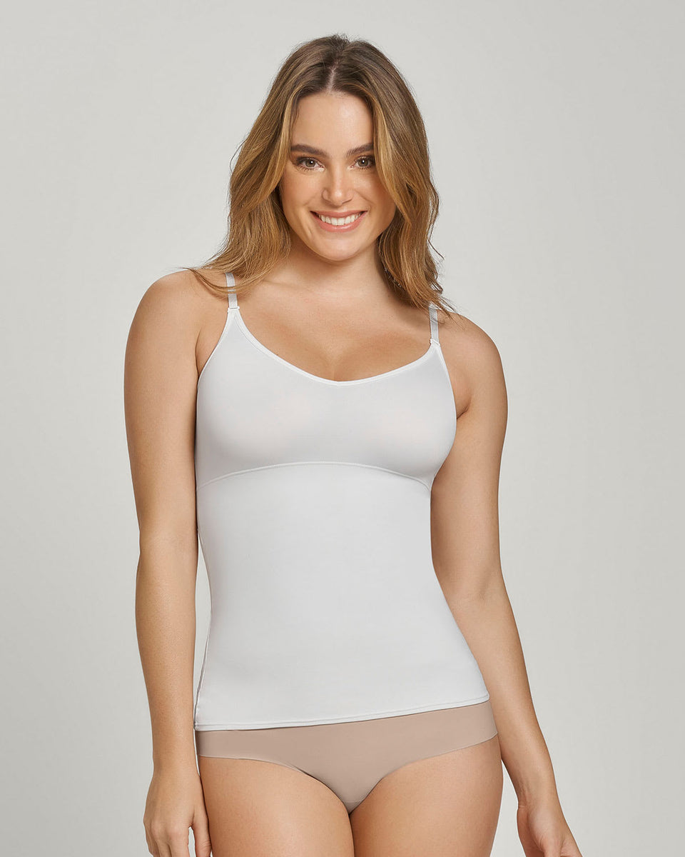 Camiseta de control de abdomen y espalda una figura moldeada al instante