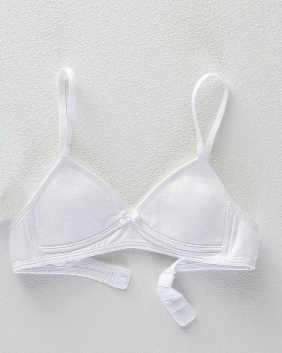 Top básico principiante en algodón para niña