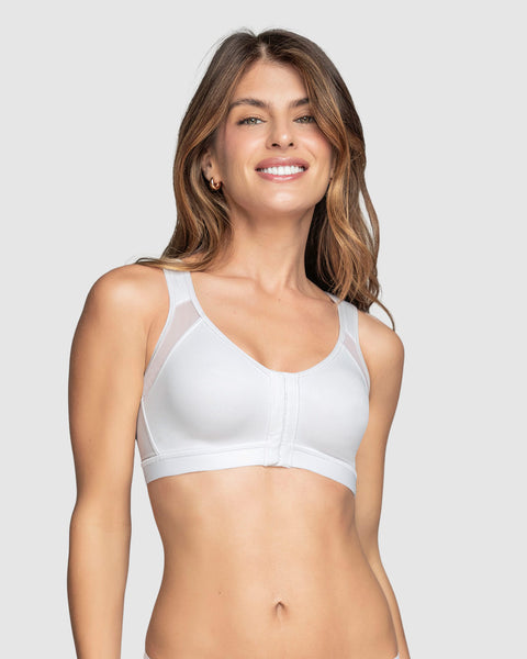 Sostén facilitador de postura con control de volumen del busto multi/functional#color_000-blanco