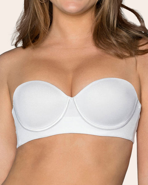 Brasier strapless con control fuerte de espalda perfect strapless#color_000-blanco