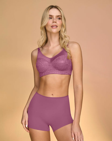Sostén clásico triangular de máximo cubrimiento#color_402-morado
