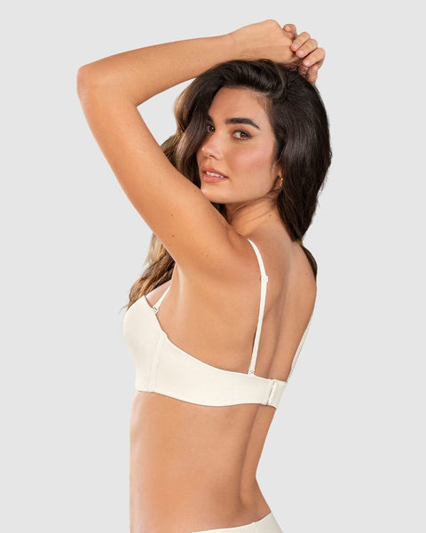 Sostén strapless Antigravedad de realce alto sin arco#color_253-perla