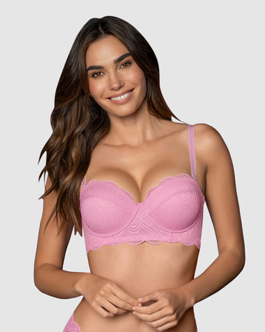 Sostén balconet de realce alto con máximo cubrimiento de espalda Special Fit#color_379-rosado-claro
