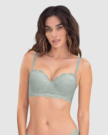 Sostén balconet de realce alto con máximo cubrimiento de espalda Special Fit#color_737-menta