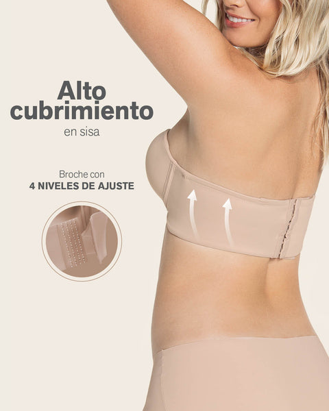 Strapless bustier 360° de perfección#color_a70-estampado-cafe-claro