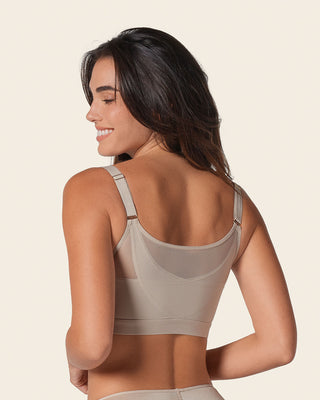 Brasier facilitador de postura con copas en espuma Multi/benefit#color_802-cafe-claro