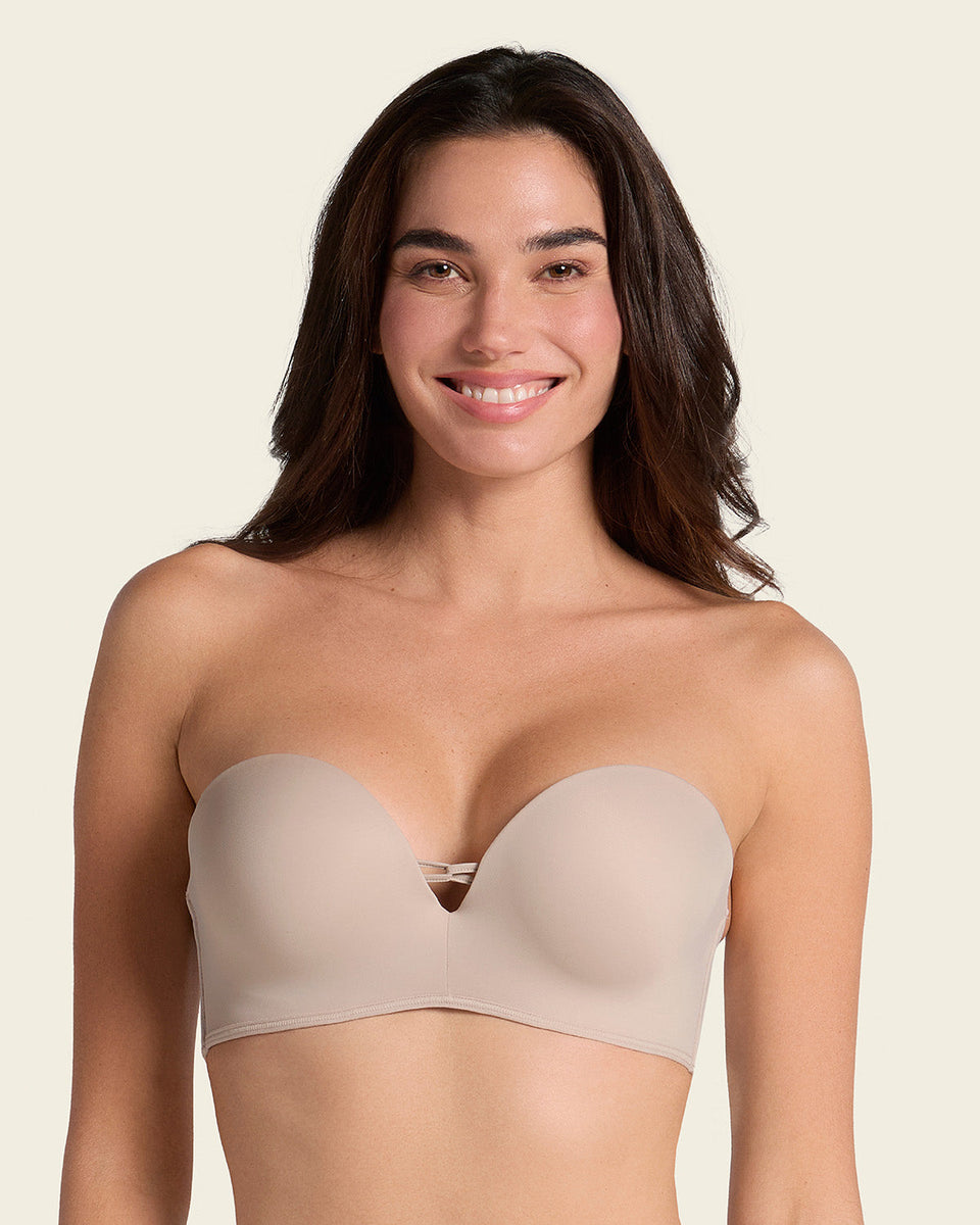 Sostén wow de triple realce ideal como strapless