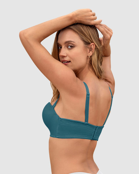 Sostén WOW de triple realce ideal como strapless#color_b71-turquesa