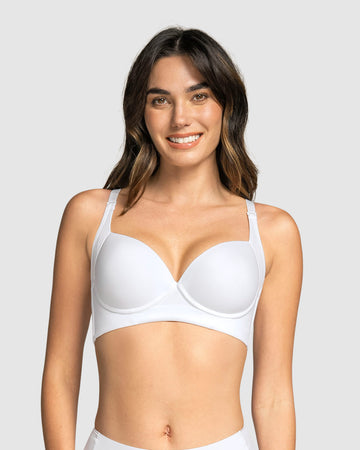 Sostén de realce suave y cubrimiento alto en sisa y espalda cover bra#color_000-blanco