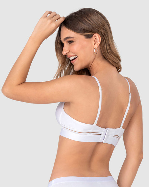 Sostén ultracómodo sin arcos ni estructuras internas#color_000-blanco