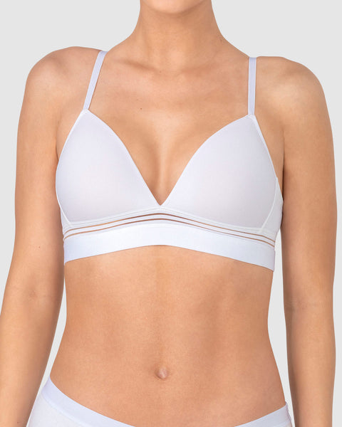 Sostén ultracómodo sin arcos ni estructuras internas#color_000-blanco