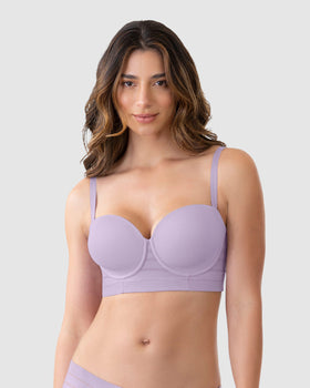 Sostén tipo bustier support strapless#color_a01-lila