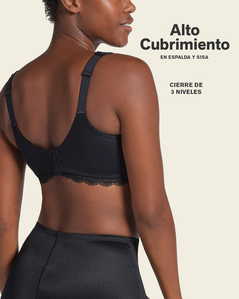 Sostén de gran cubrimiento: deep coverage bra#color_700-negro