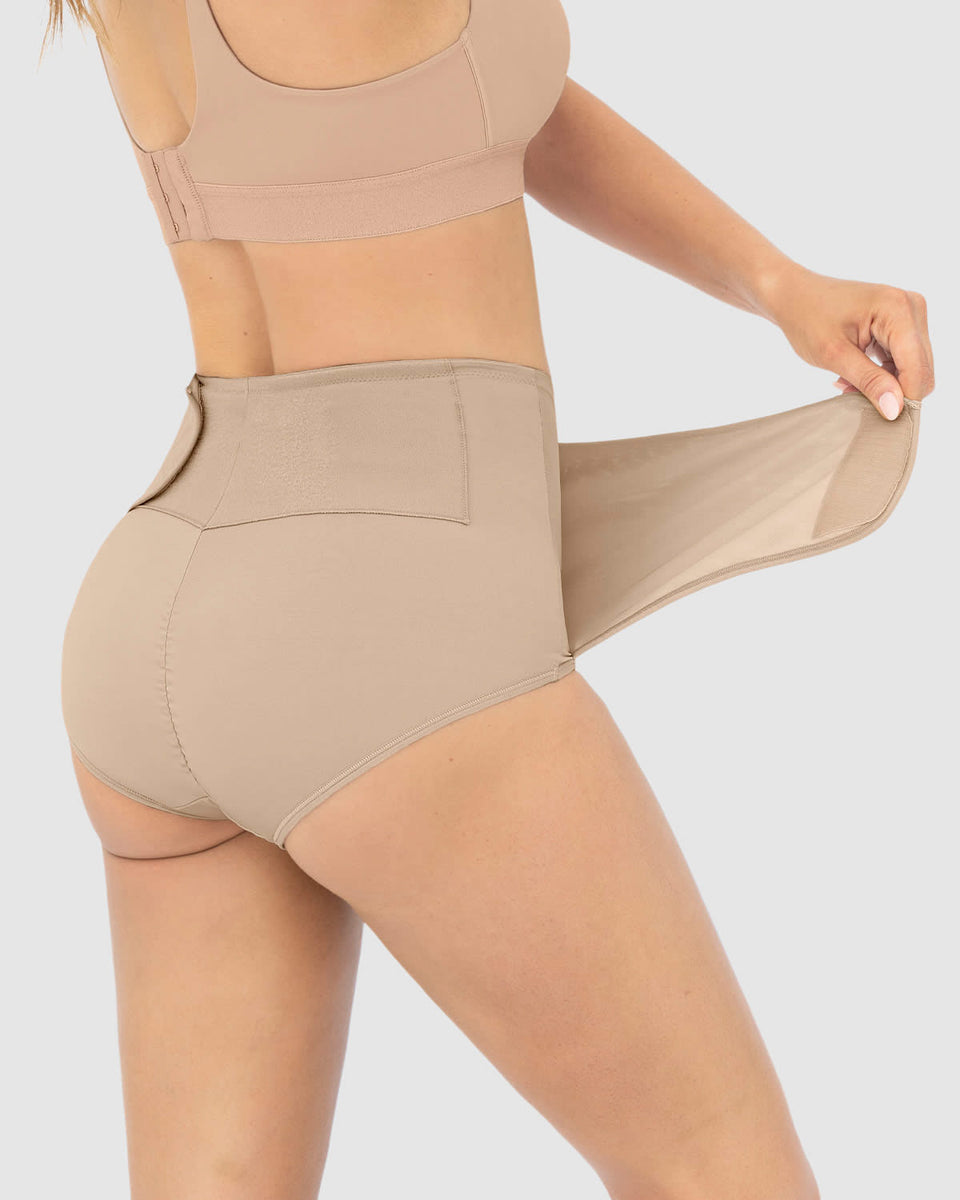 Calzón faja post parto de control fuerte