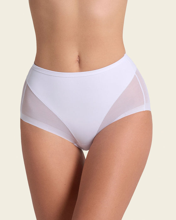 Calzón clásico invisible con tul#color_000-blanco