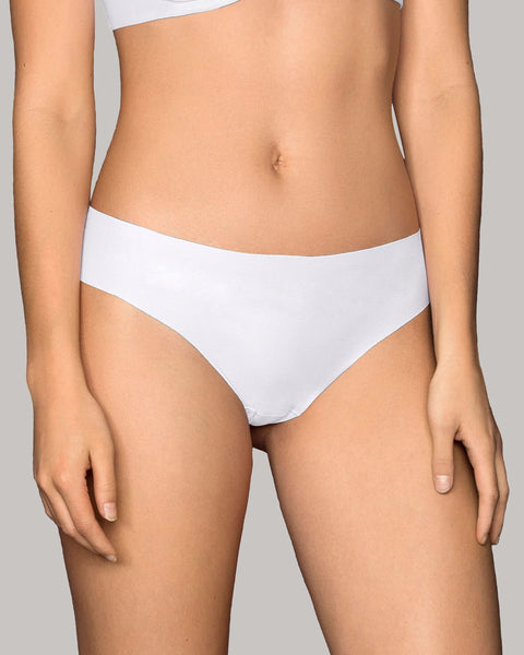 Paquete x5 calzones colaless invisible ultraplano sin elásticos y de pocas costuras#color_000-blanco