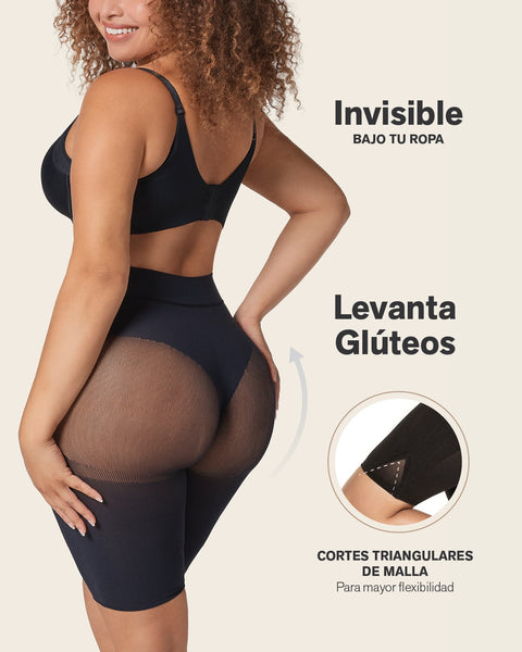 Calzón faja seamless con efecto levanta cola#color_700-negro