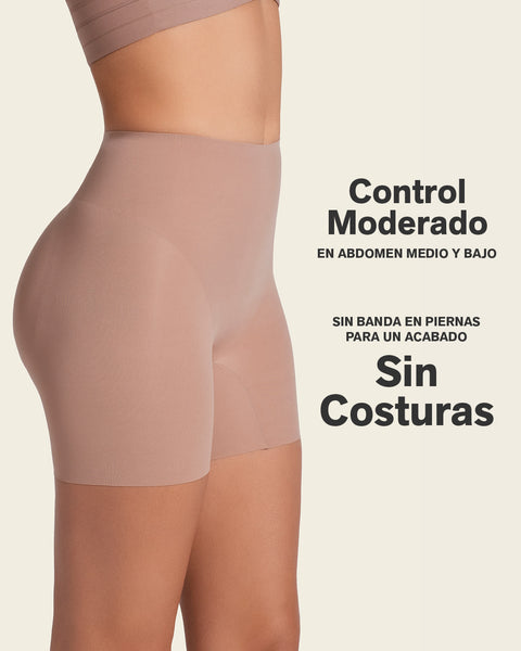 Calzón faja de realce con almohadillas extraíbles#color_857-cafe