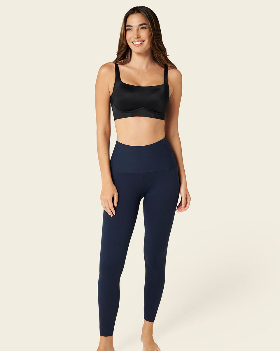 Legging deportivo tiro alto de control y de secado rápido