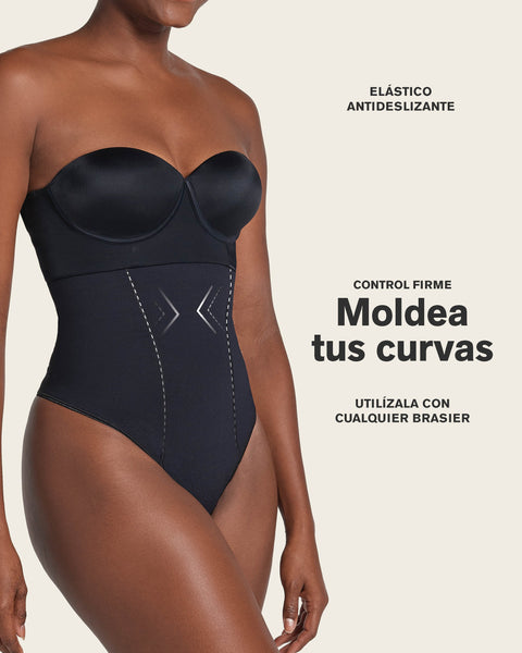 Calzón faja de control fuerte estilo colaless#color_700-negro