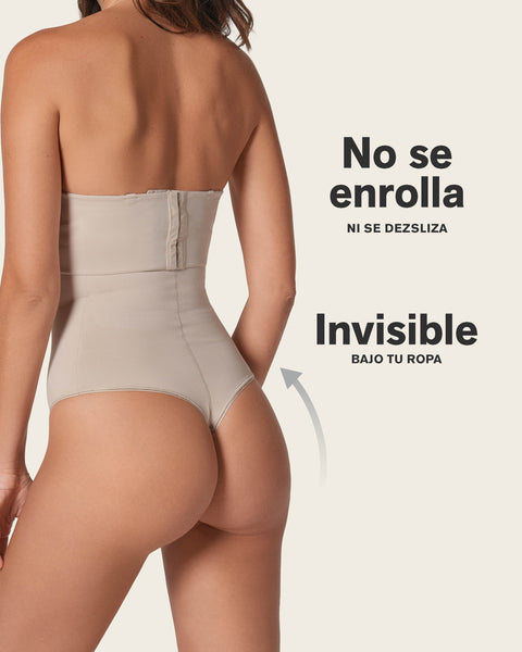 Calzón faja de control fuerte estilo colaless#color_802-cafe-claro